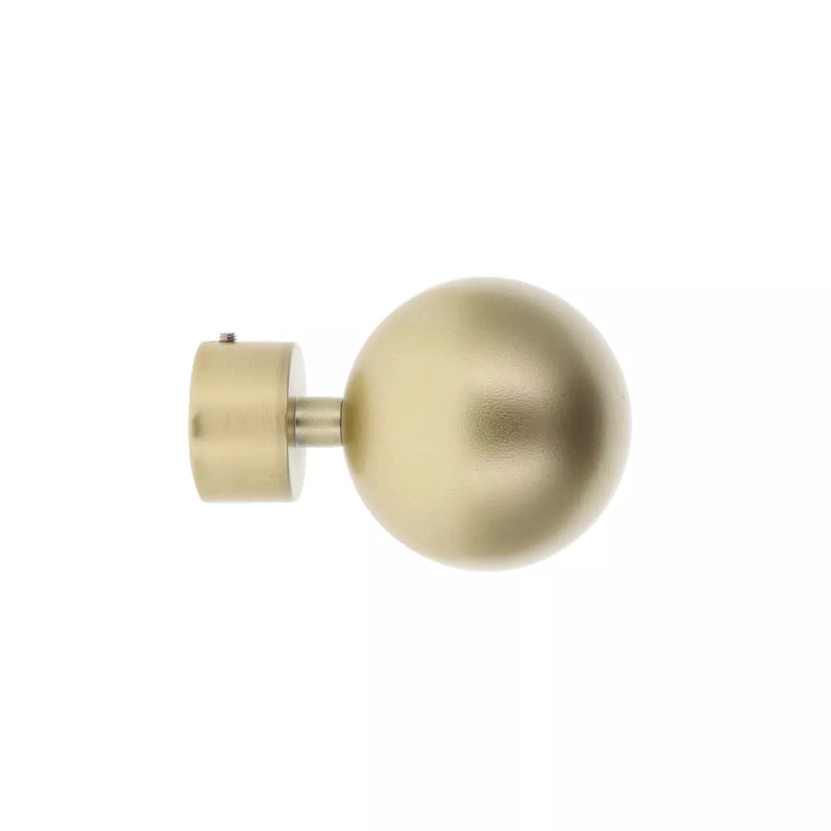 Set di 2 terminali per asta in metallo (D28 mm) Gaïa Oro
