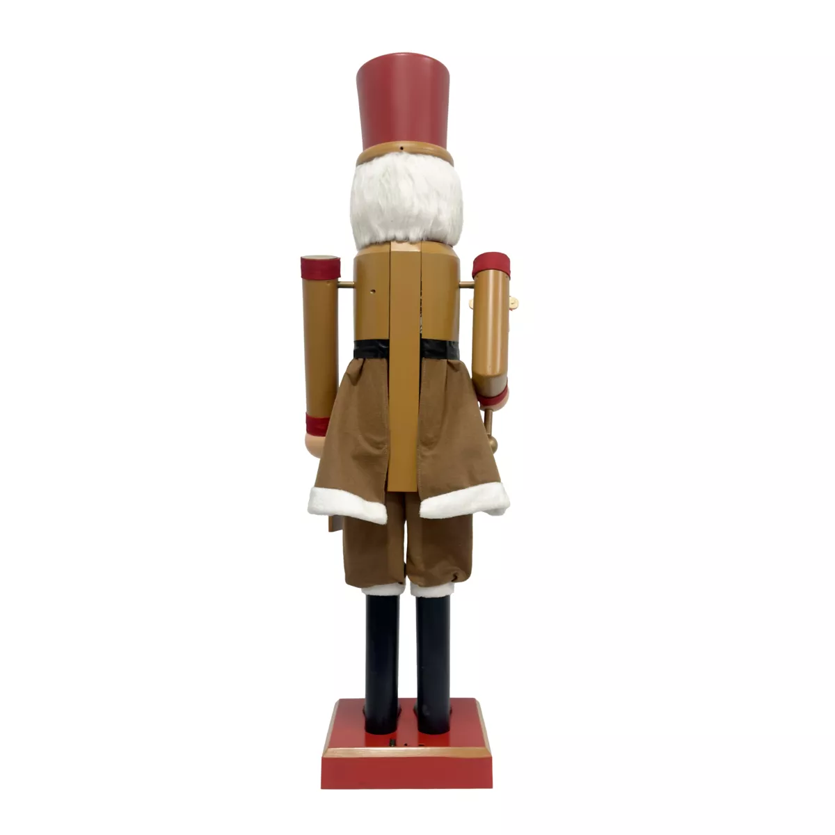 Musicien Casse-noisette (H154 cm) musical et animé Cookie Marron