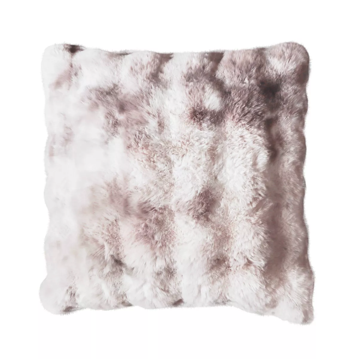 Vierkant kussen nepbont (50 x 50 cm) Toronto Taupe