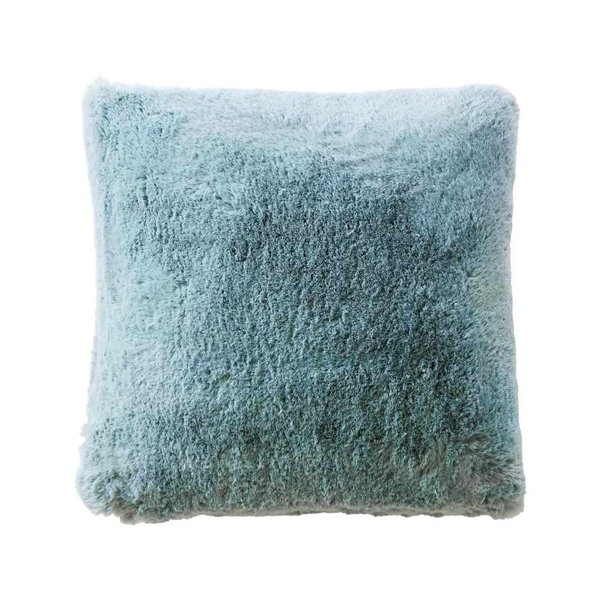 Cuscino quadrato in finta pelliccia (45 x 45 cm) Finn Blu
