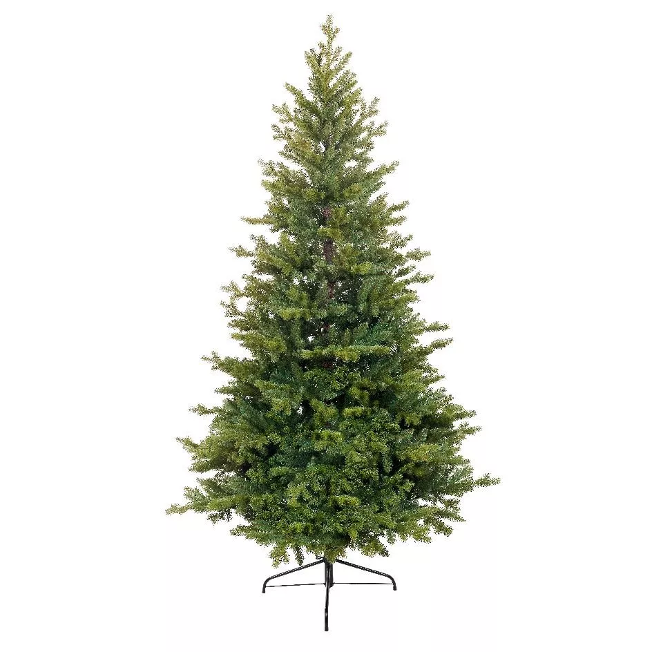 Abeto artificial de Navidad Allix Altura 180 cm Verde
