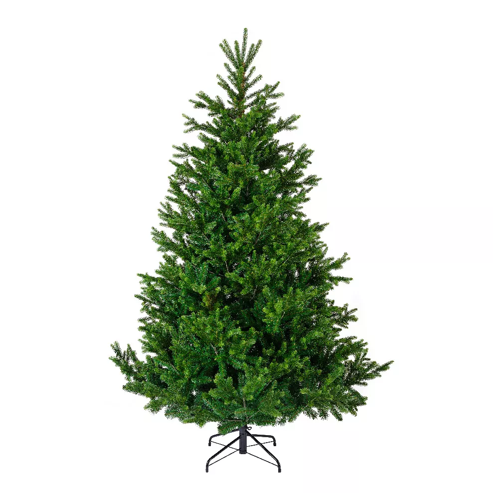 Künstlicher Weihnachtsbaum  (H150 cm) Abies Nordmann Tannengrün