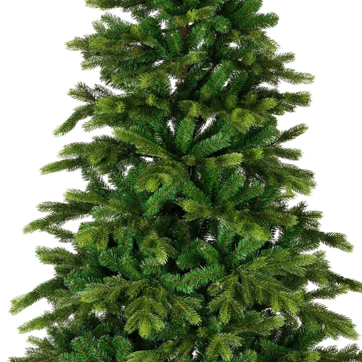 Abeto artificial de Navidad Caucasia Nordmann Altura 240 cm Verde