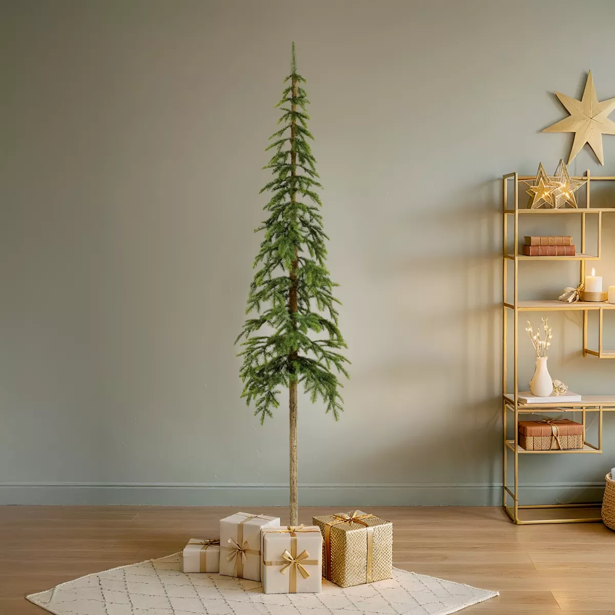 Künstlicher Weihnachtsbaum Sierra H120 cm Grün 1