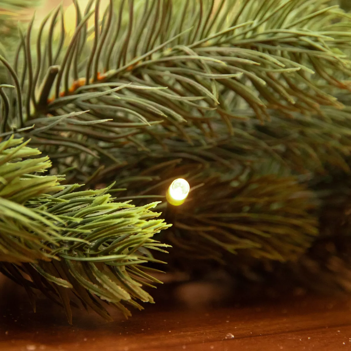 Ghirlanda luminosa per albero di Natale 50 Led (270 cm - D30) Manitoba Bianco caldo
