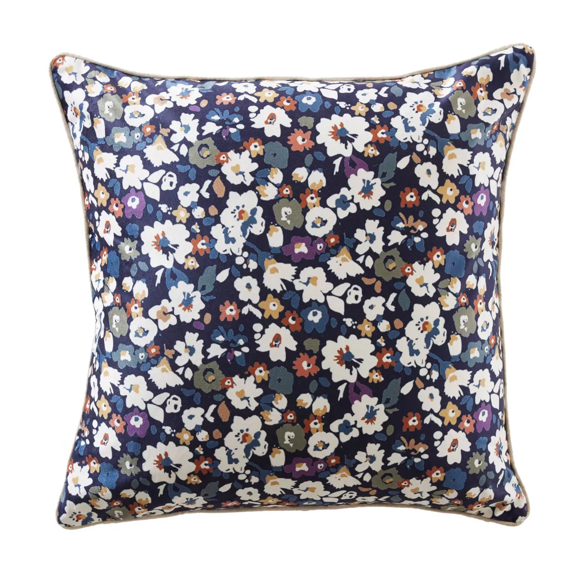 Cuscino quadrato in velluto (50 x 50 cm) Dolores Blu
