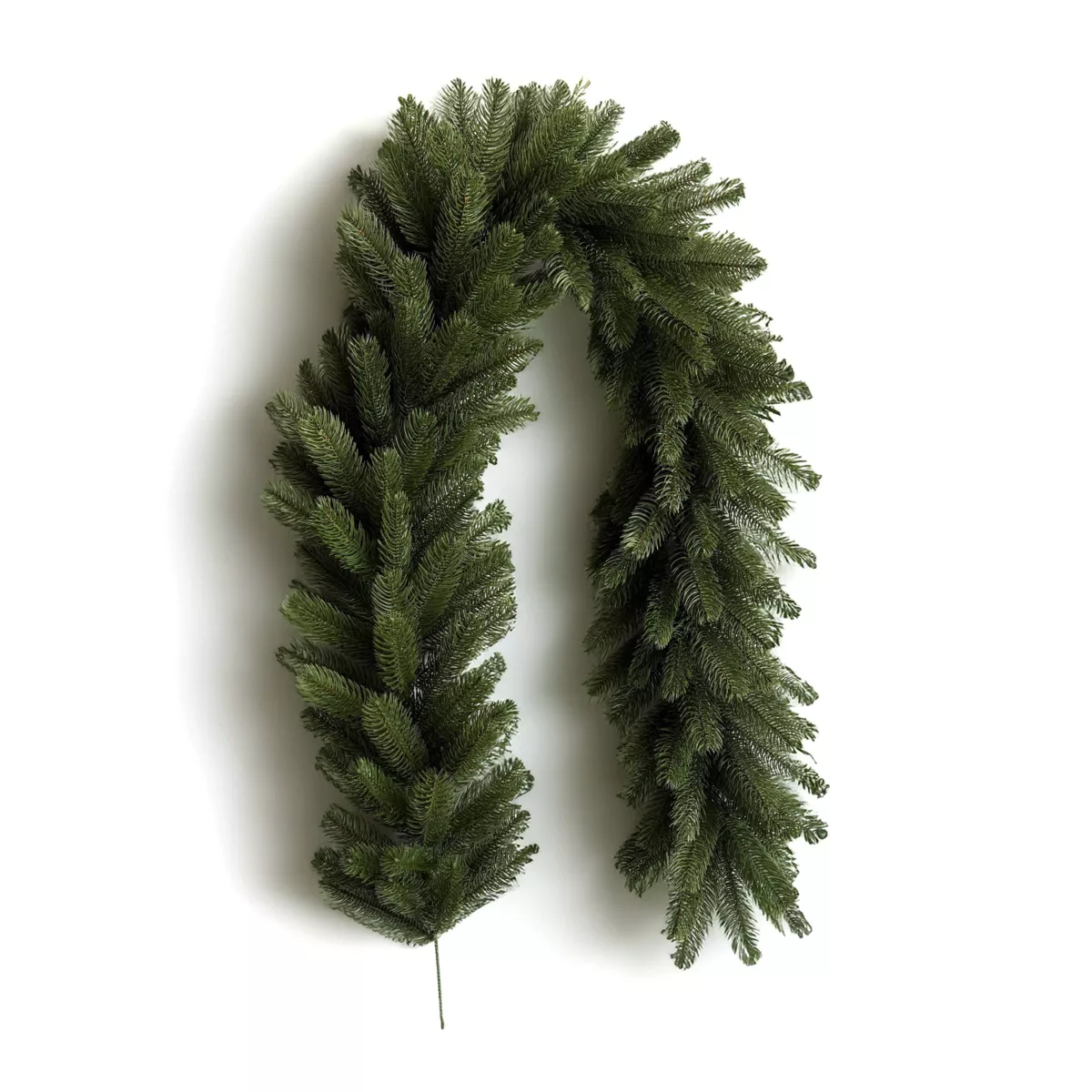 Guirlande de sapin (180 cm - D25) Utah Luxe Vert sapin