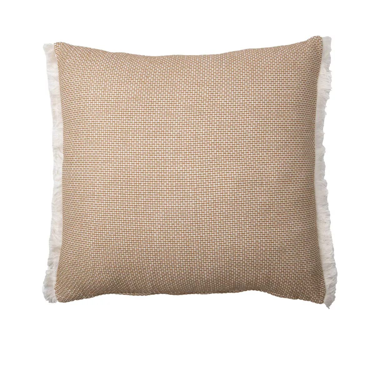 Coussin carré coton (50 x 50 cm) Jamy Marron