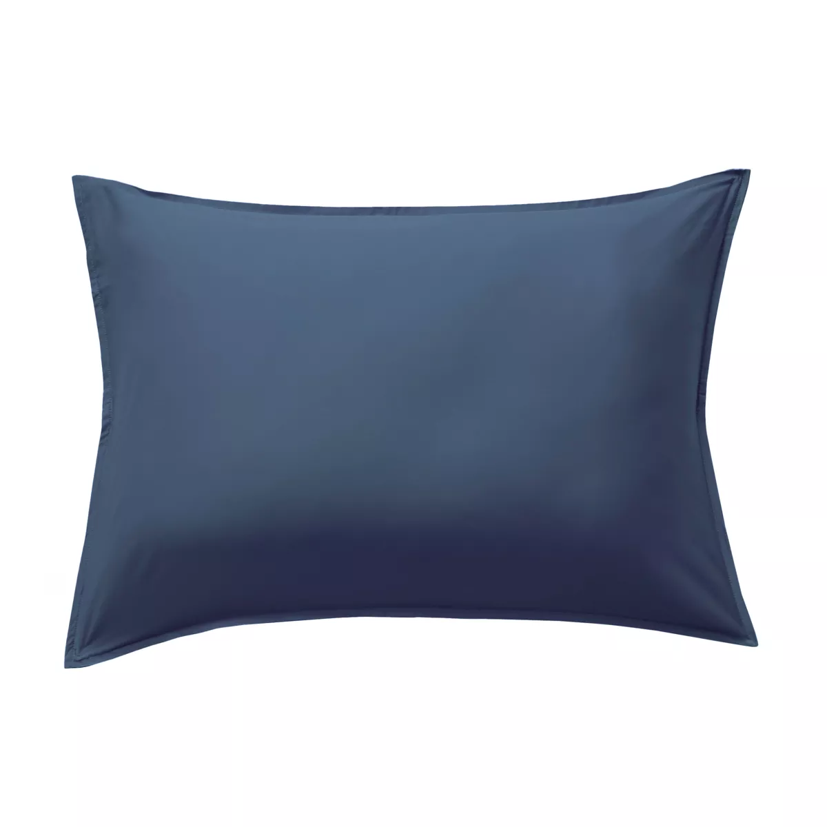 Federa rettangolare in raso di bambù (70 cm) Salomé Blu notte