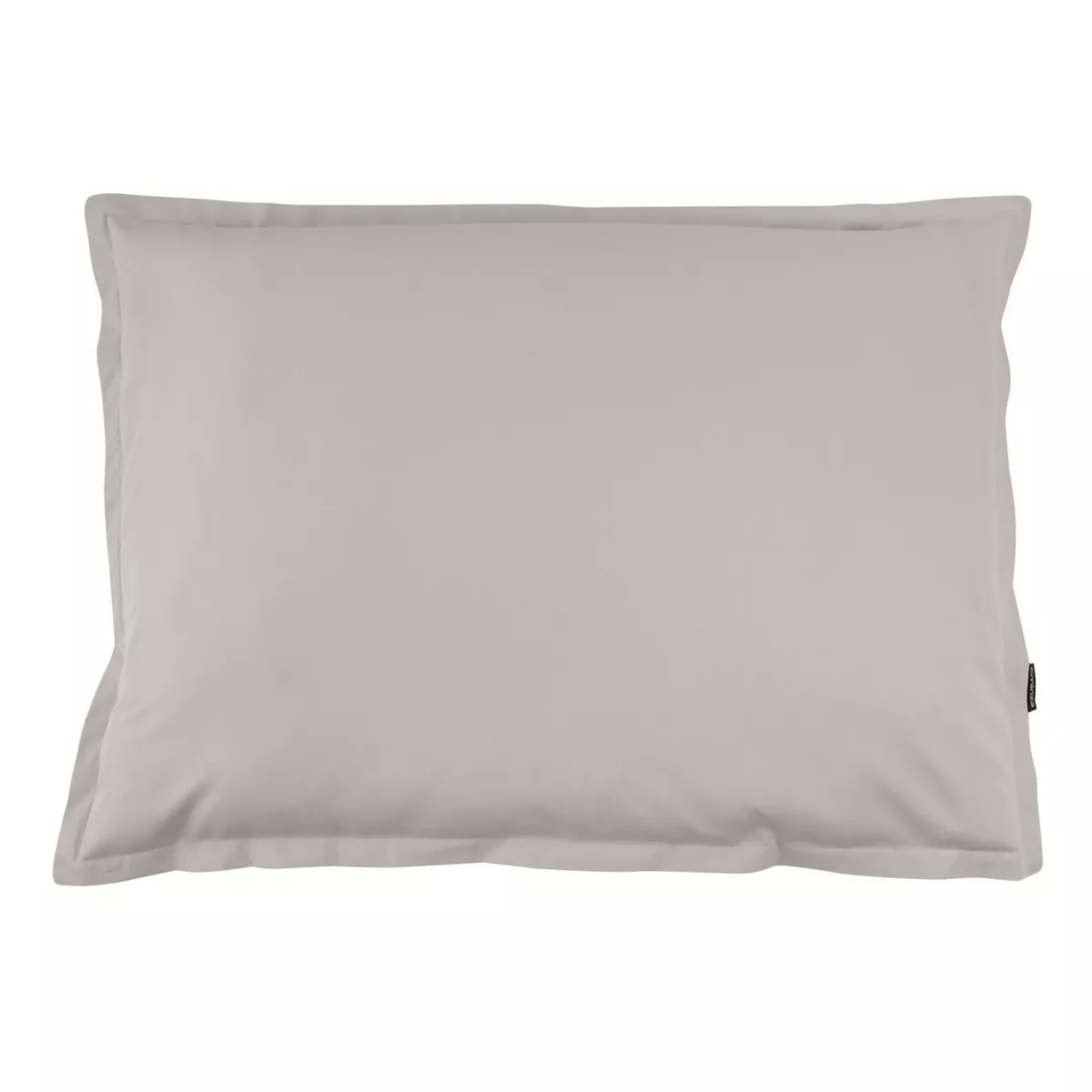 Taie d'oreiller rectangulaire percale de coton (50 x 80 cm) Cali Gris clair