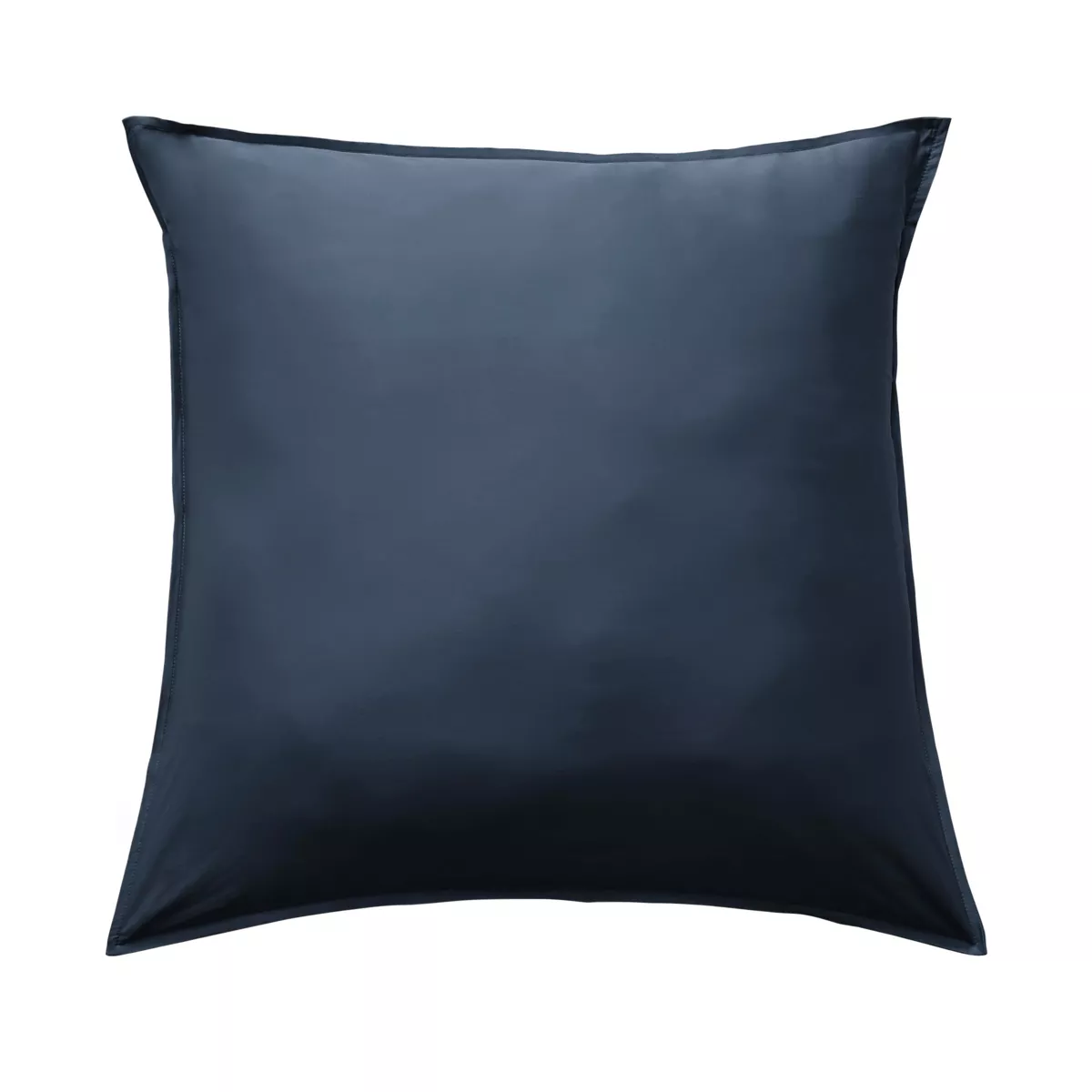 Federa quadrata in satin di bambù (80 x 80 cm) Sienna Blu notte