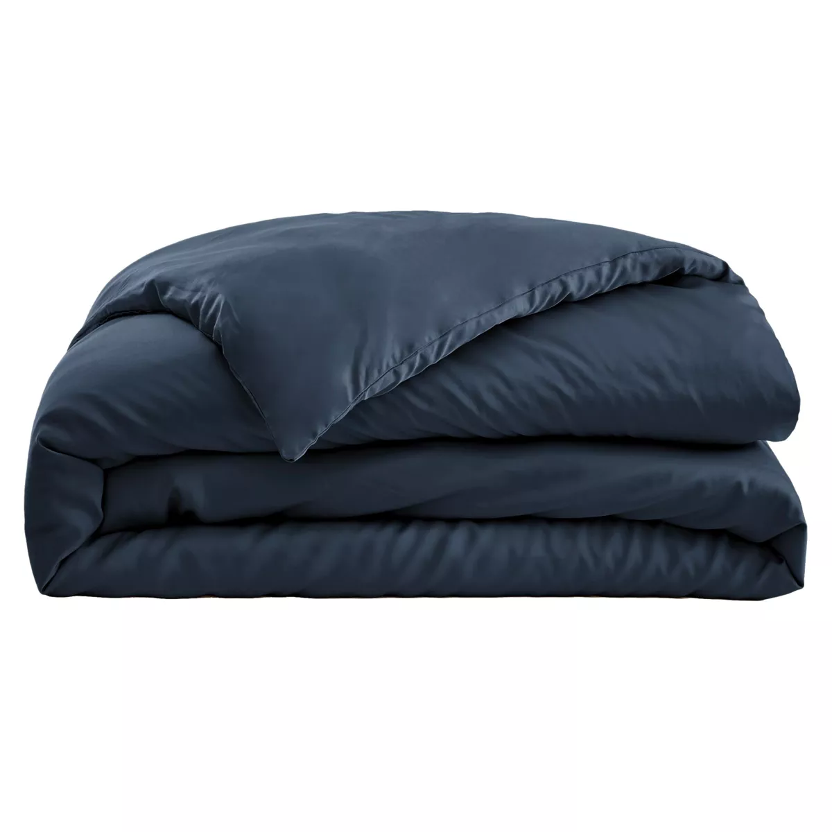 Copripiumino in satin di bambù (200 x 200 cm) Sienna Blu notte