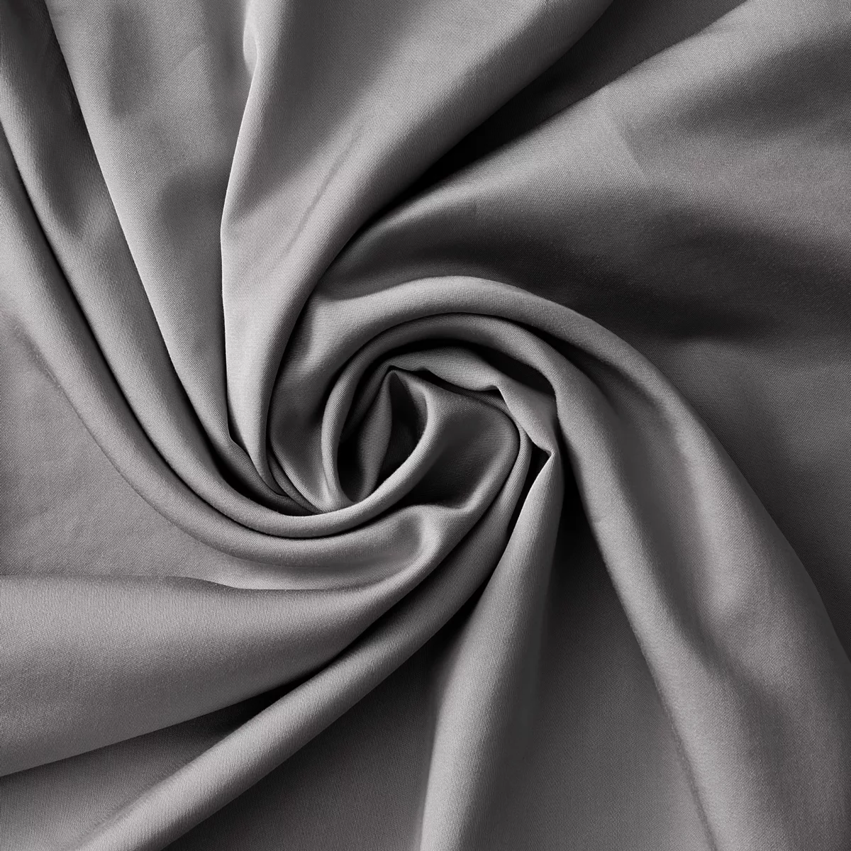 Lenzuolo sotto in satin di bambù (140 x 200 cm) Sienna Grigio granito