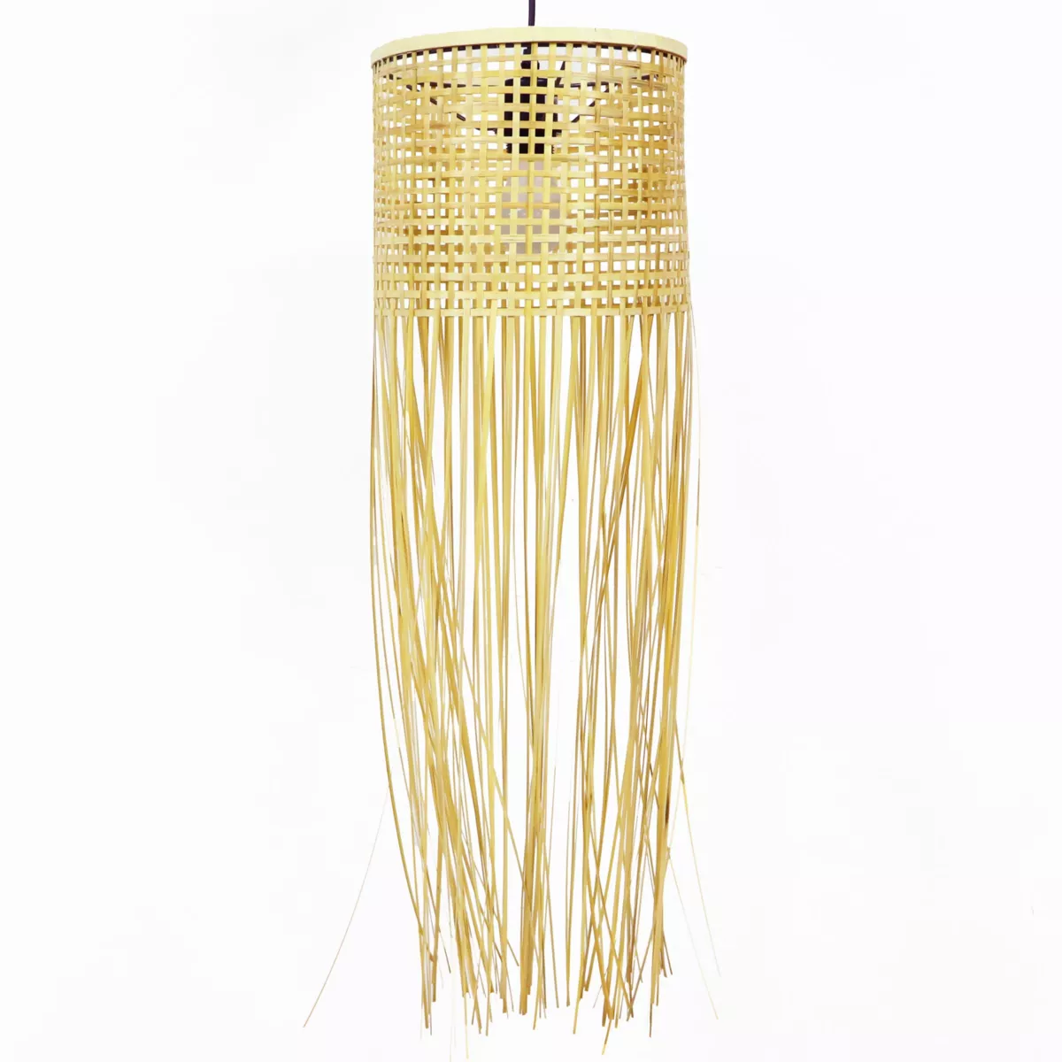 Suspension Maoki naturel D25 x H85 cm