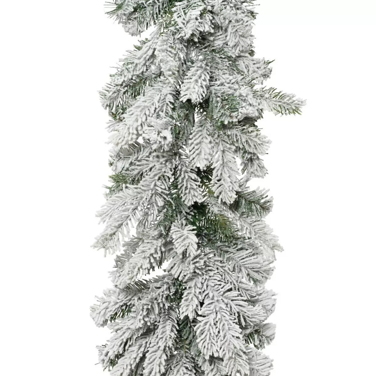 Guirlande de sapin (270 cm - D30) Givra Blanc enneigé