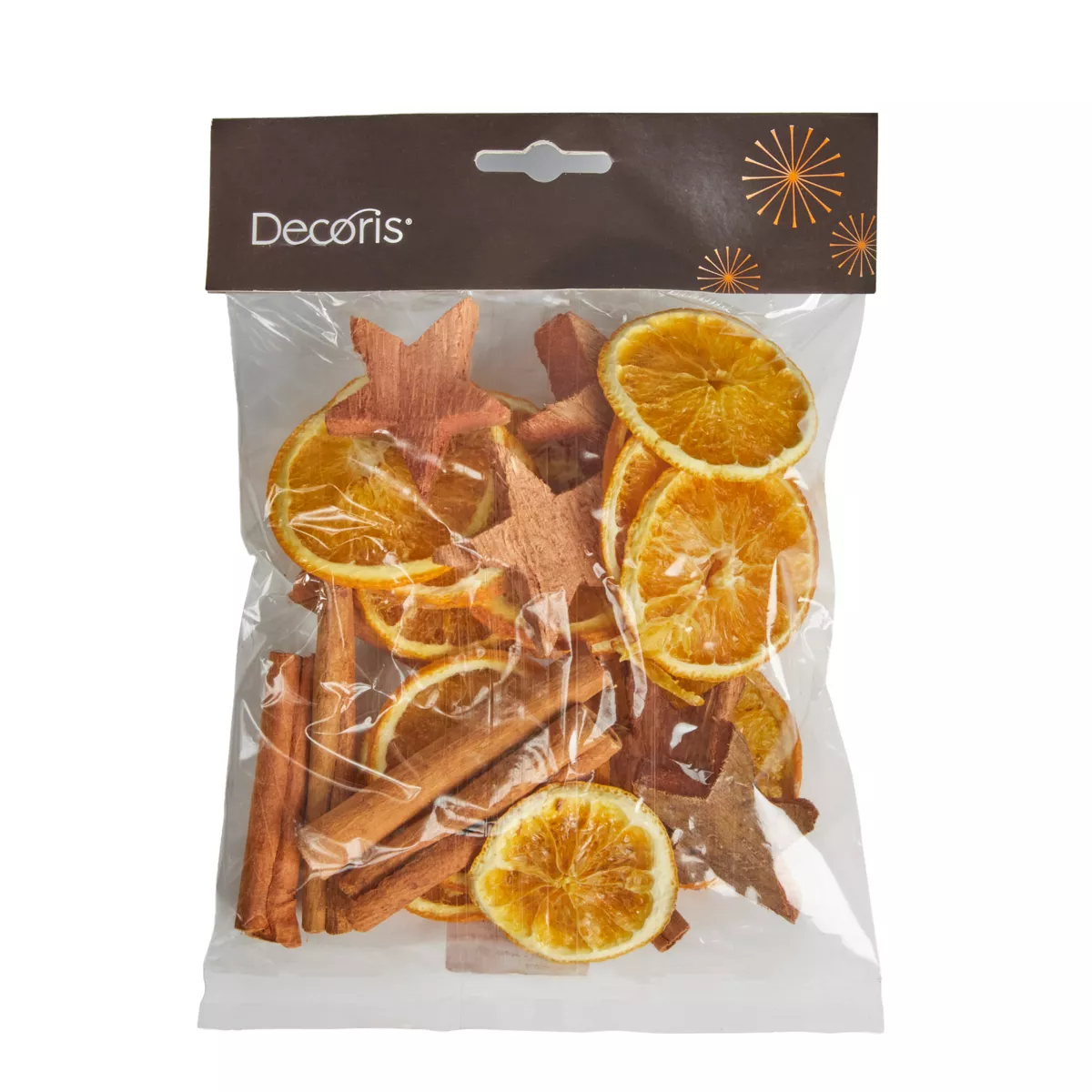 Sachet (75 gr) Mix déco cannelle, orange et coco 