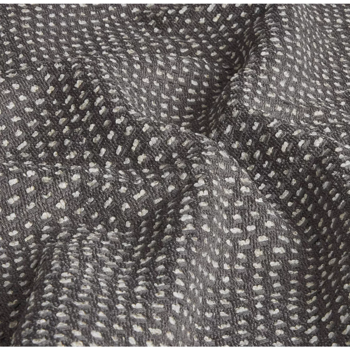 Cuscino quadrato (50 x 50 cm) Oscar Grigio antracite
