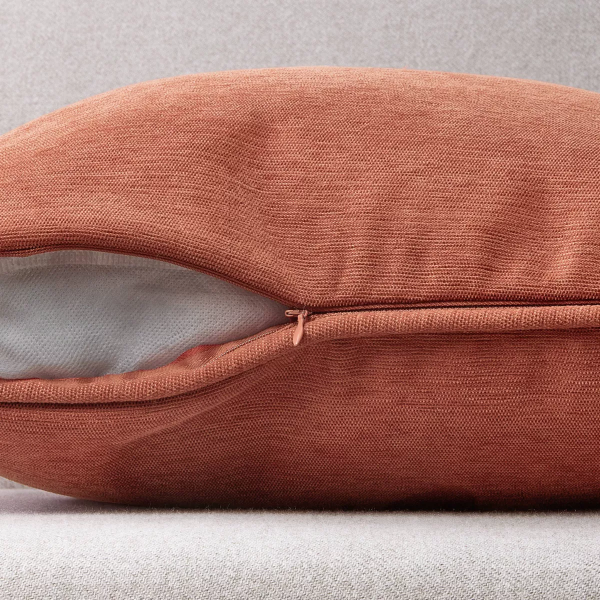 Coussin carré (50 x 50 cm) Minuit Terracotta