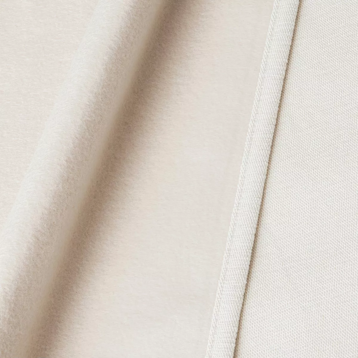 Tenda oscurante termica con nastro arricciato (280 x 240 cm) Mezzanotte Beige Sabbia