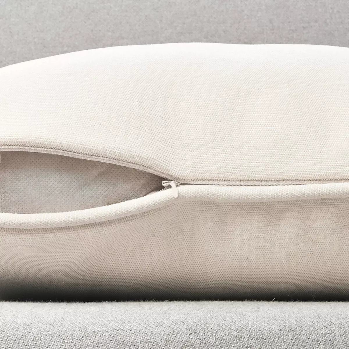 Coussin carré (50 x 50 cm) Minuit Beige sable