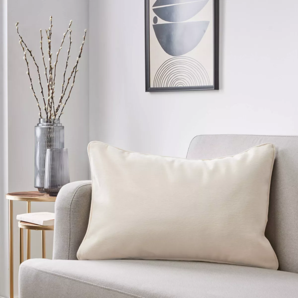 Coussin Rectangulaire (40 x 60 cm) Minuit Beige Sable