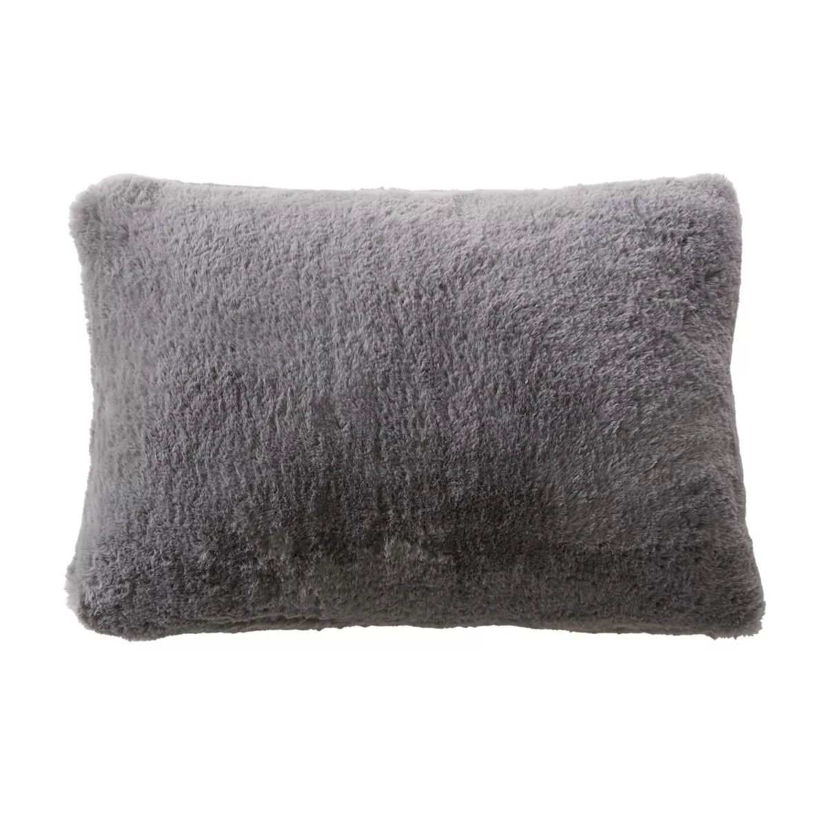 Cuscino rettangolare in finta pelliccia (40 x 60 cm) Finn Grigio Antracite