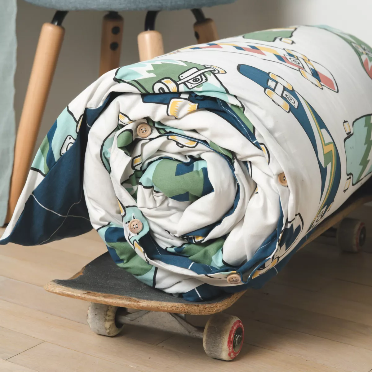 coton (140 x 200 cm) Housse de couette enfant California