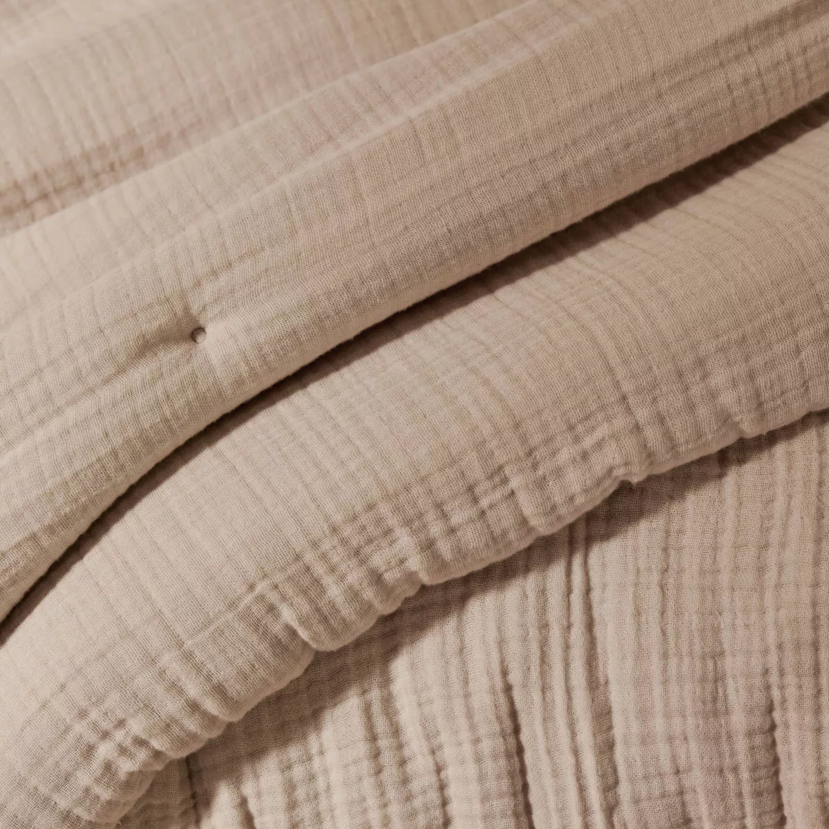 Edredón de gasa de algodón cuádruple (90 x 220 cm) Victoria x Gaïa Albaricoque