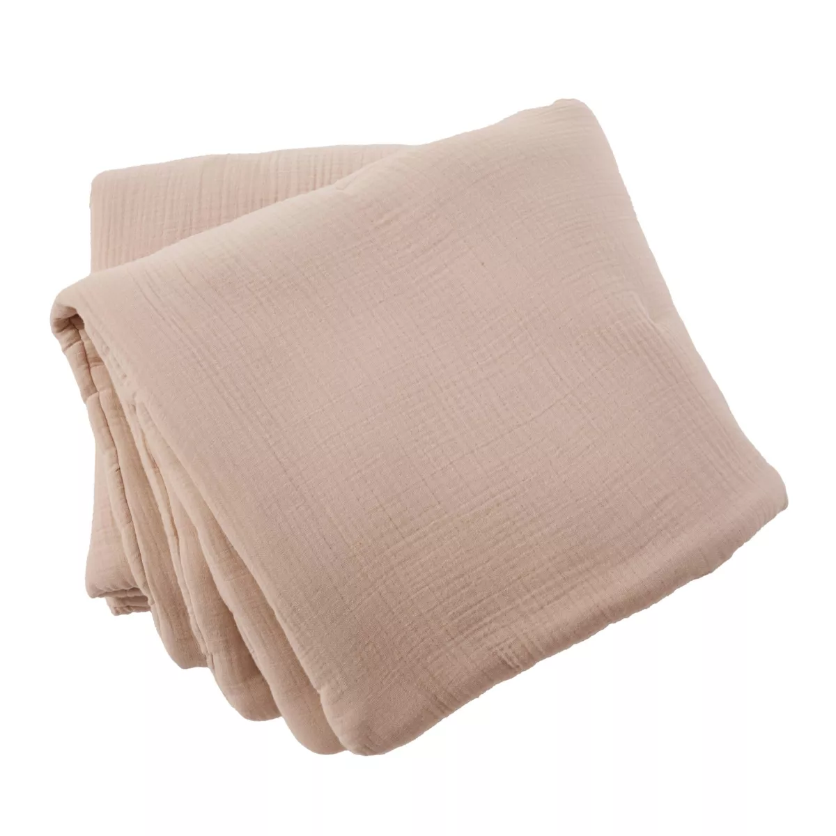 Edredón de gasa de algodón cuádruple (90 x 220 cm) Victoria x Gaïa Albaricoque