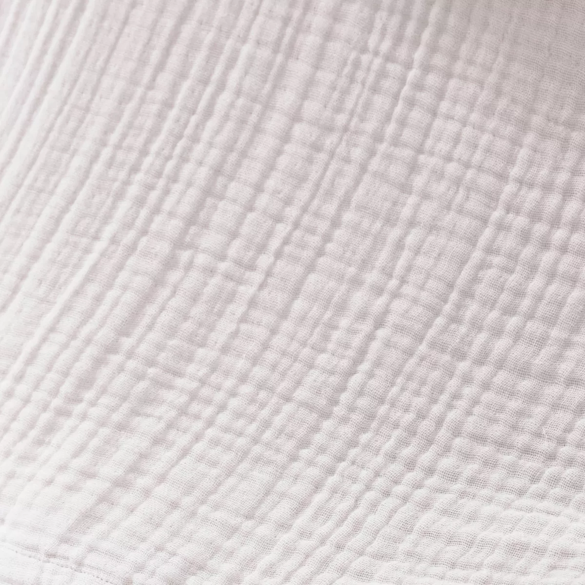 Fodera per cuscino in cotone a quattro strati (80 x 80 cm) Victoria x Gaia Bianco Chantilly