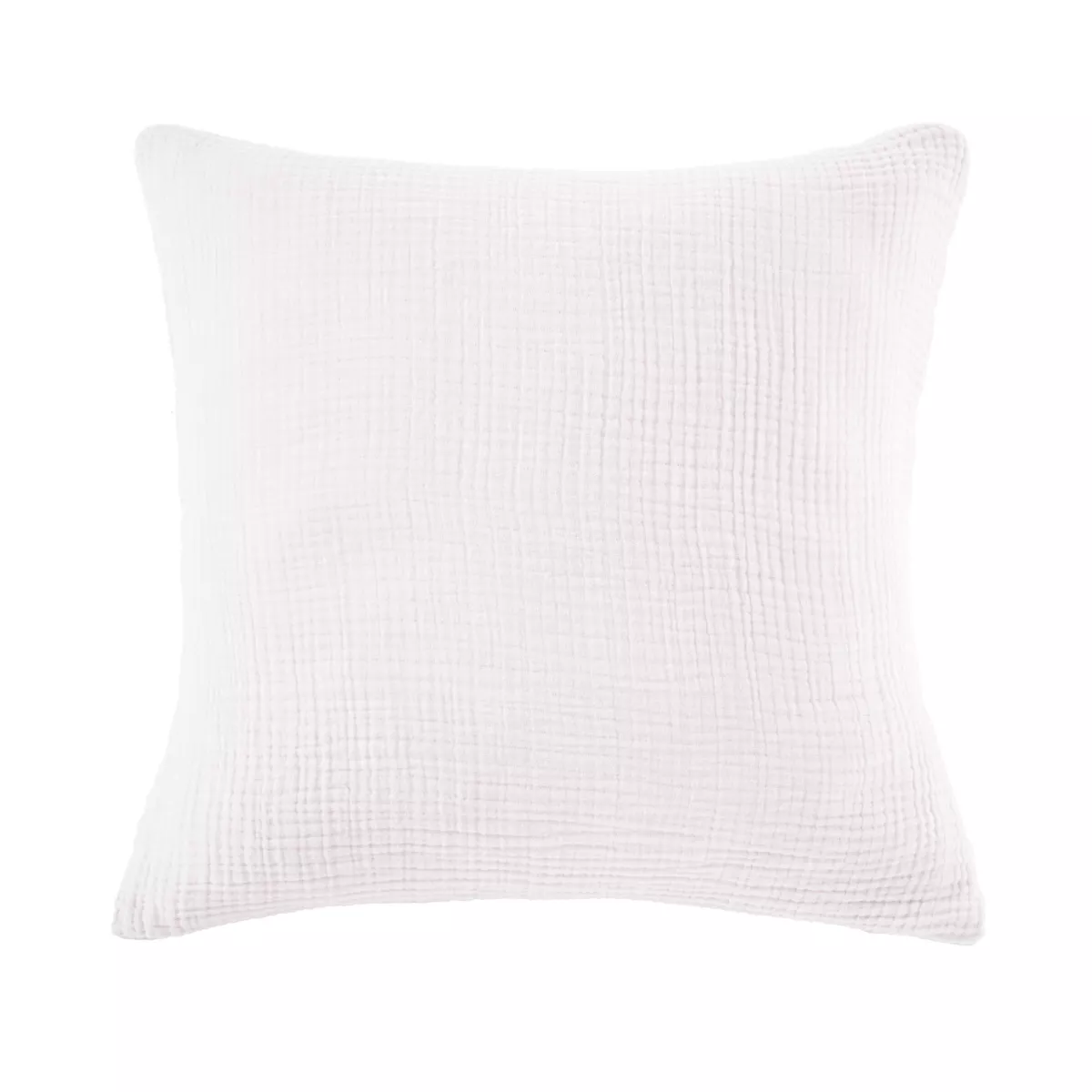 Fodera per cuscino in cotone a quattro strati (80 x 80 cm) Victoria x Gaia Bianco Chantilly