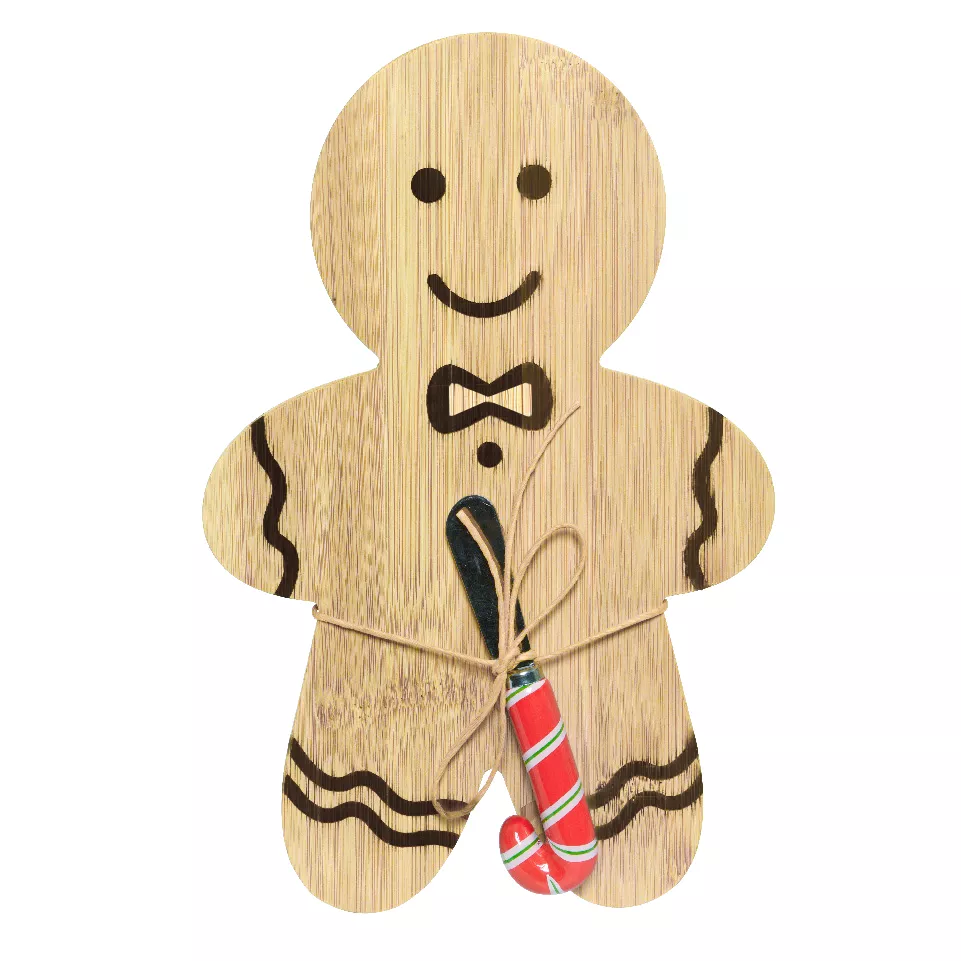 1 Planche a decouper bambou L18.50-W19.70-H3.20cm nature 