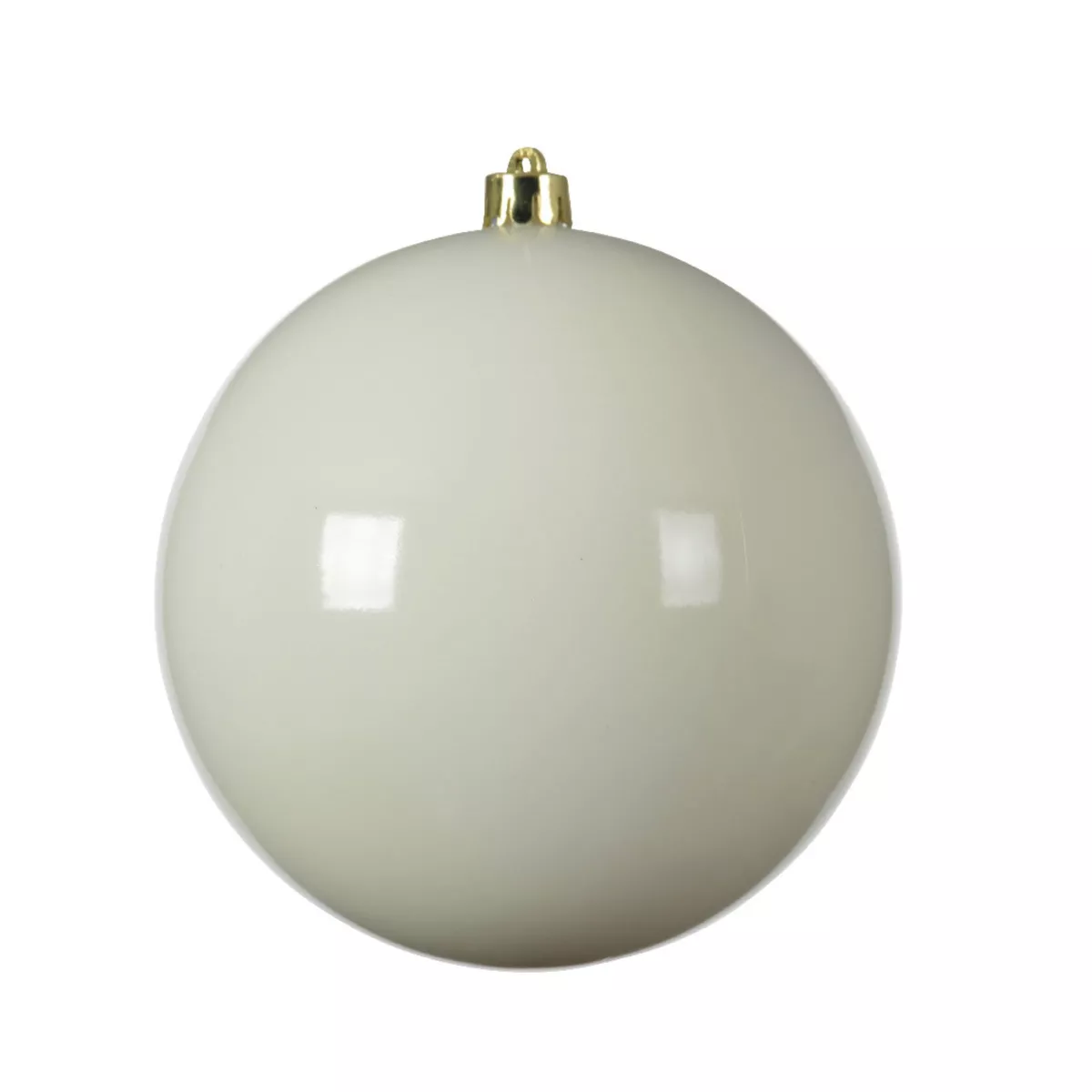 Boule de Noël (D200 mm) Alpine Blanc laine 1