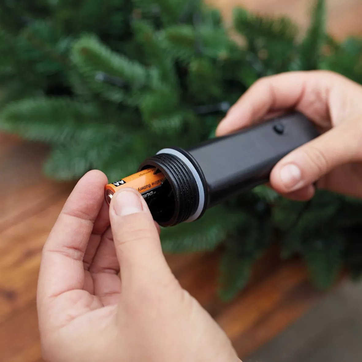 Guirlande lumineuse Durawise à piles 1,70 m Blanc froid 24 LED CN 3