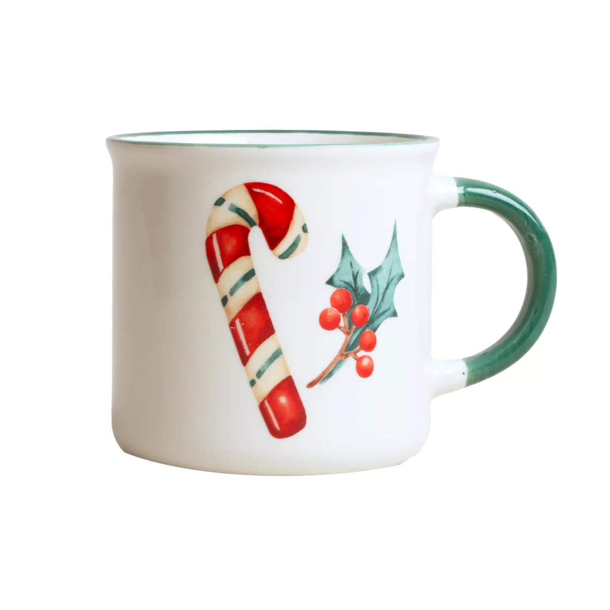 Set von 2 Weihnachtsbechern Weihnachtsfreude Mehrfarbig