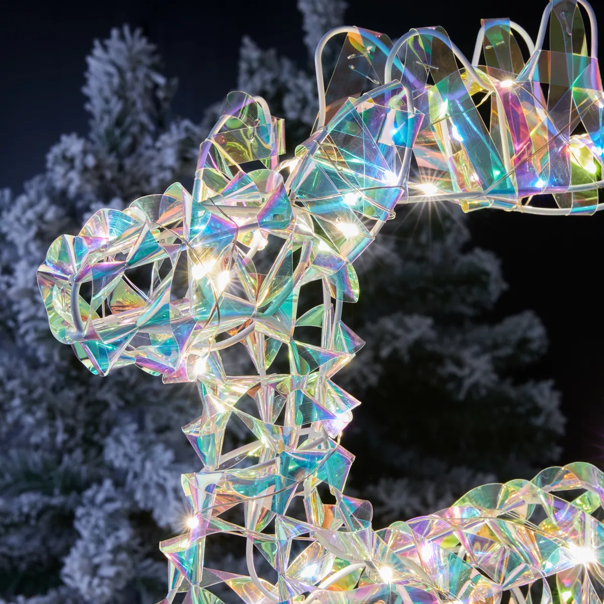 Beleuchtetes Rentier 50 LED (H50 cm) Ice Kaltweiß