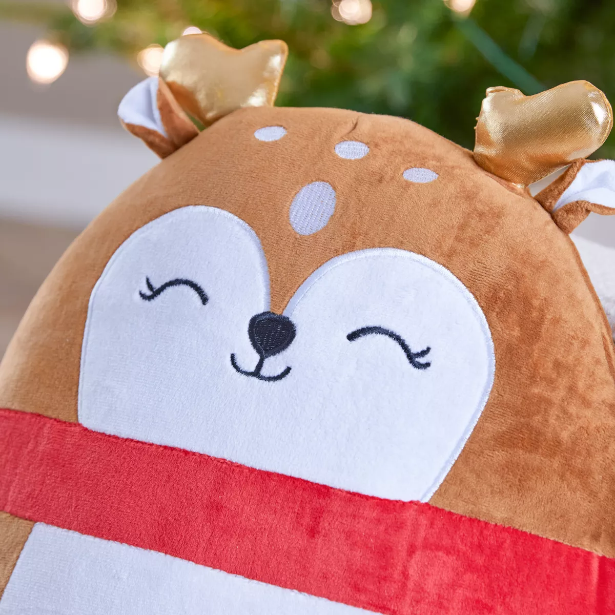 Peluche (H35 cm) Allegro Renna di Natale