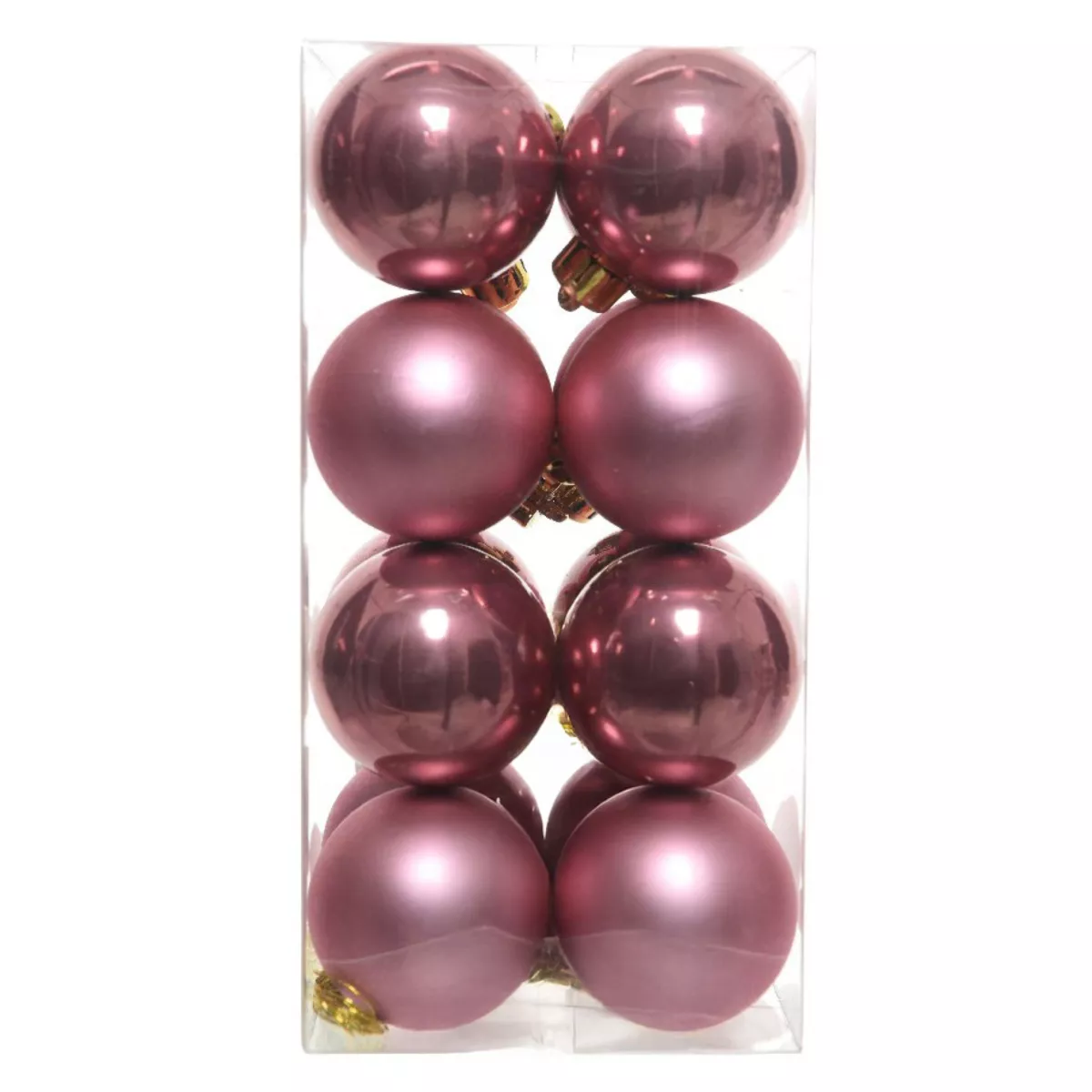Set di 16 palline di Natale (D40 mm) Aravis Rosa antico