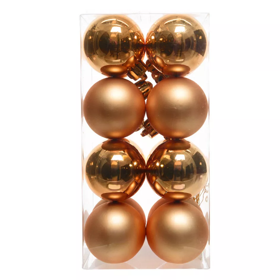 Set di 16 palline di Natale (D40 mm) Aravis Arancione