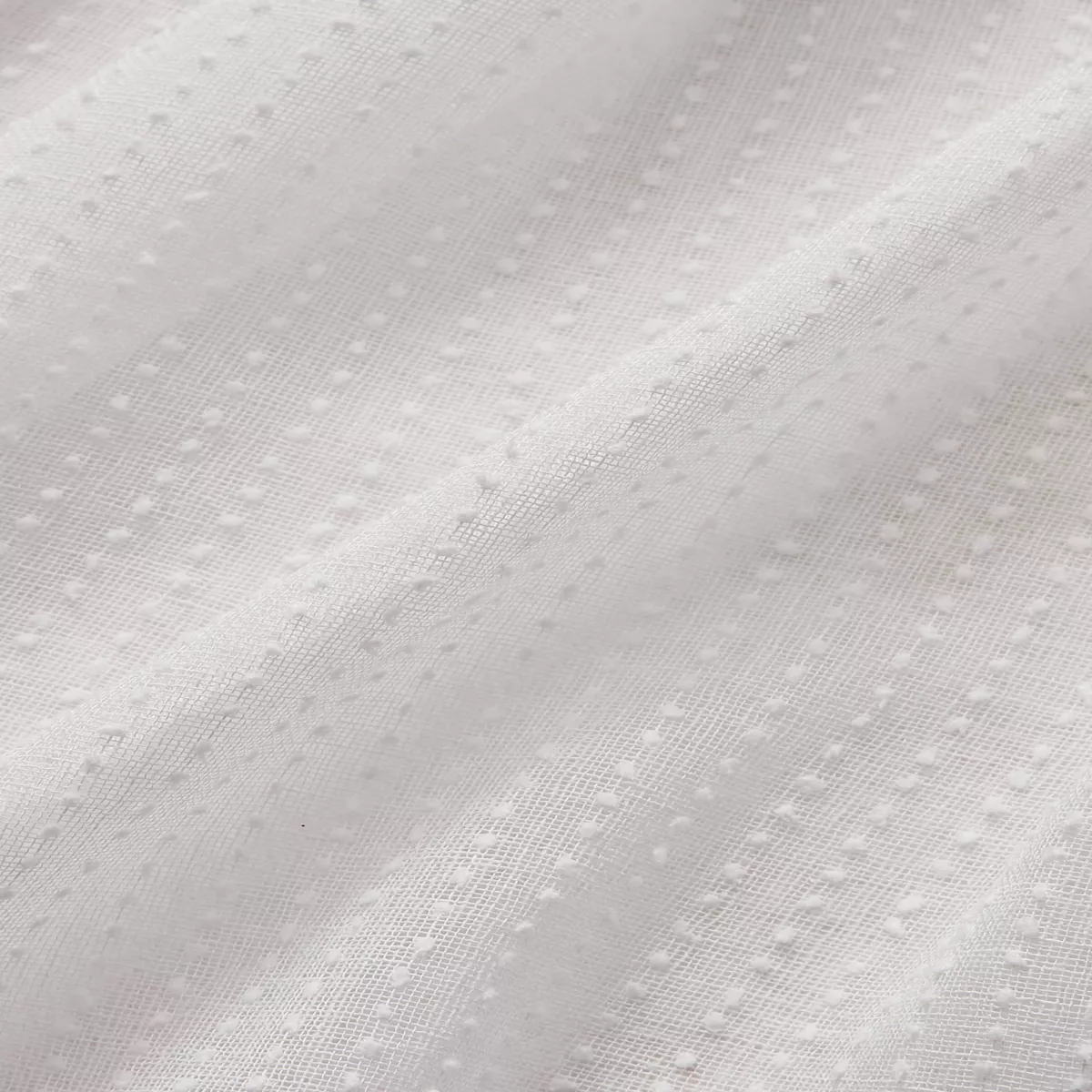 Paire de voilages passe-tringle (60 x 160 cm) Arthur Blanc