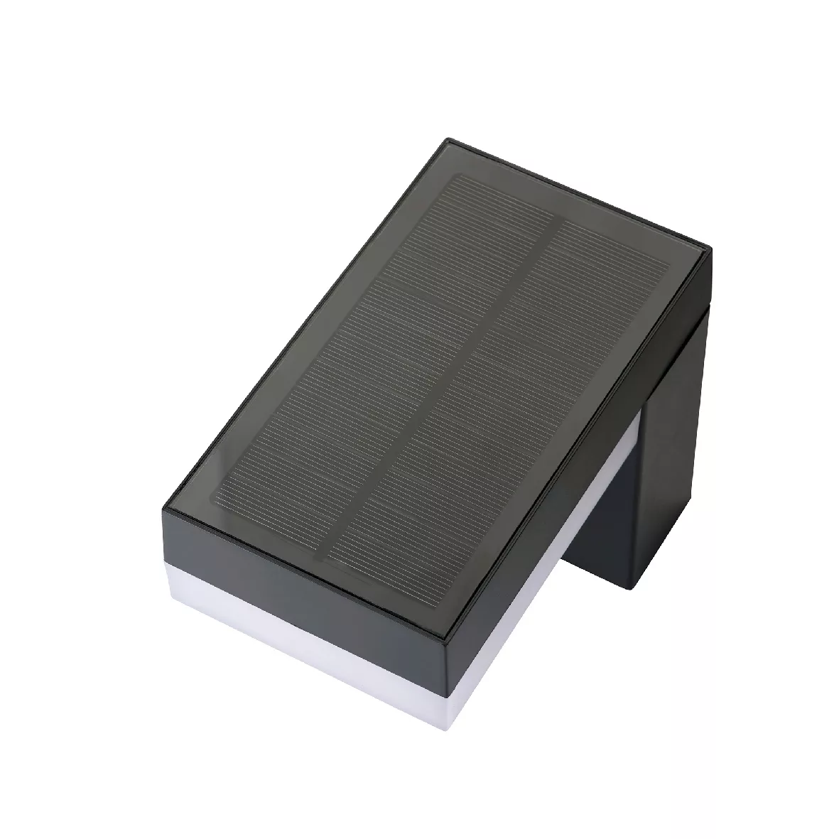 Lampada solare da parete 600 lumen (H12,5 cm) Elite Grigio antracite