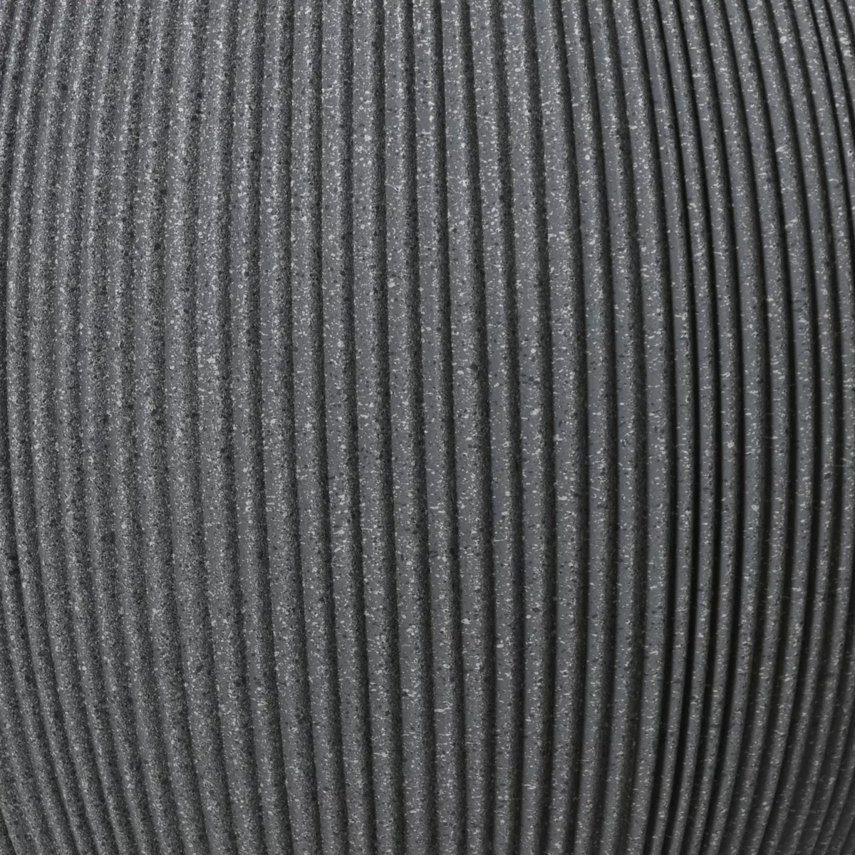 SET DE 2 CACHE POT Lennox planter recycled plastic bowl indoor and outdoor 
 grey dia53.00-H41.00cm 
dia37.00-H30.00cm 