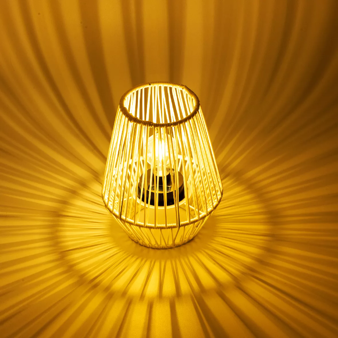 Lampada solare da giardino 3 lumen (H25 cm) Rimini Bianco