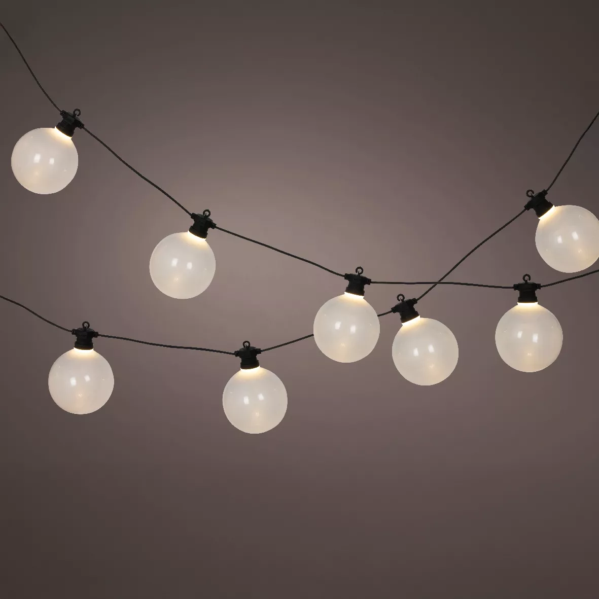 LED lumiere fete fixe extŽrieur noir/blanc chaud dia12cm x L.450cm 