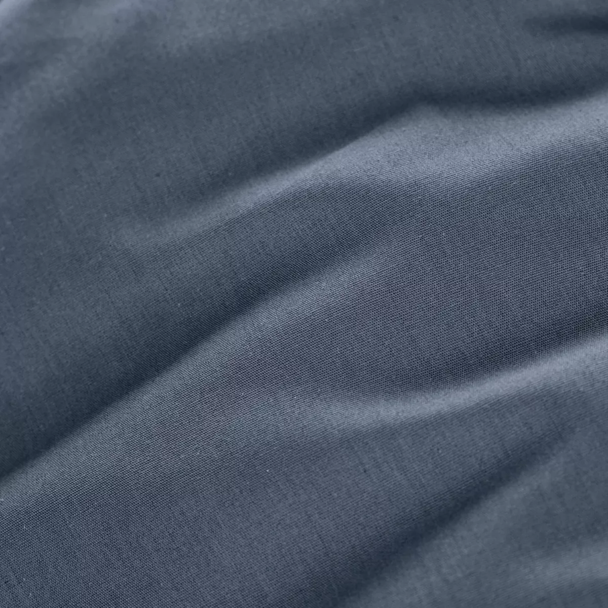 Drap housse percale de coton (140 x 200 cm) Cali Bleu marine