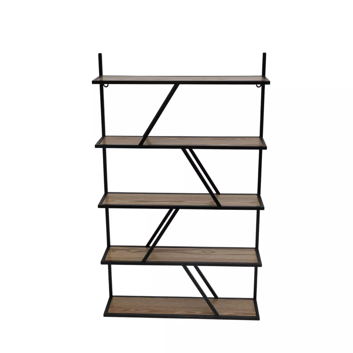 Mensole metallo a muro 5 livelli (83,8 cm) Dayso Nero