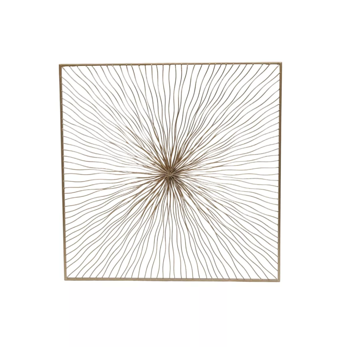 Decorazione murale in metallo (71 cm) Helionis Oro