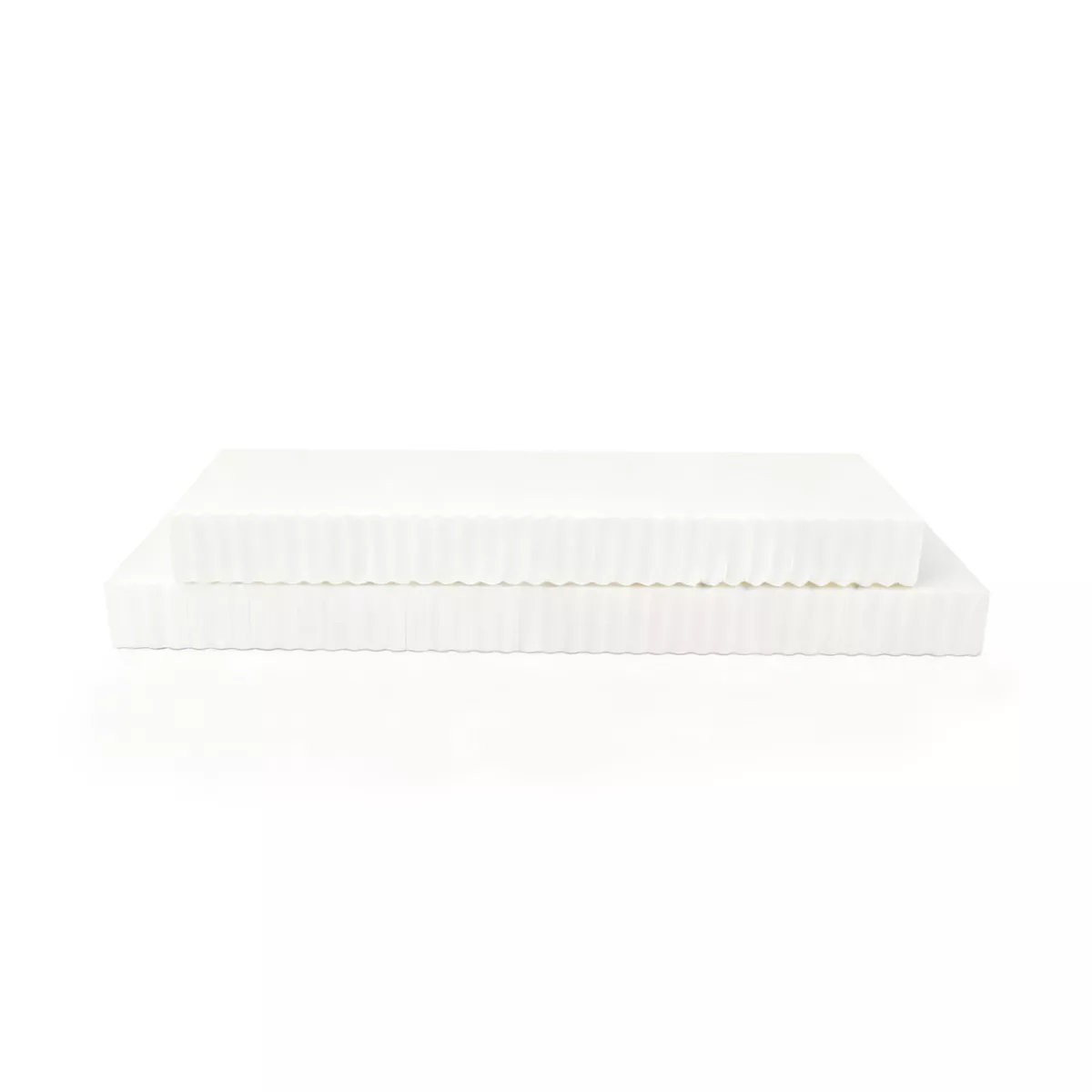 Set di 2 mensole da parete in legno (L60 cm) Bowi Bianco