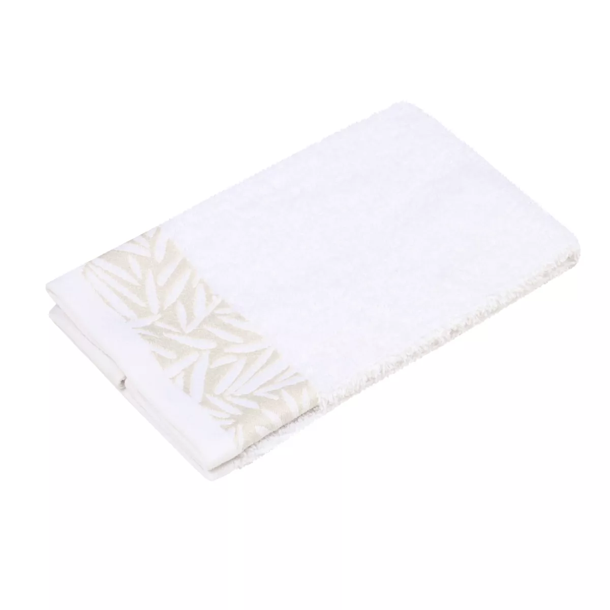 Asciugamano in cotone (50 x 90 cm) Sora Bianco