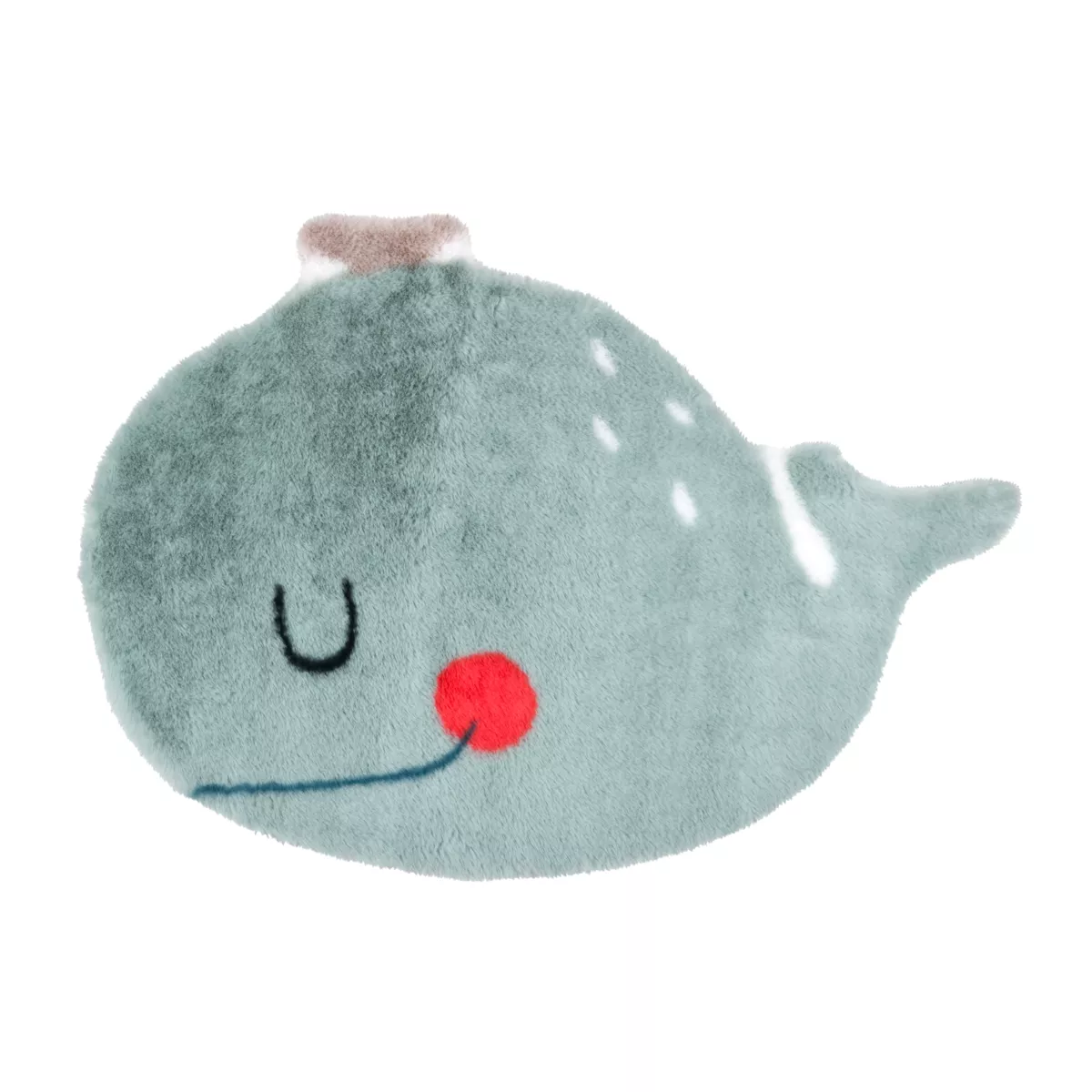 TAPIS MOBY BLEU 85X60 CM